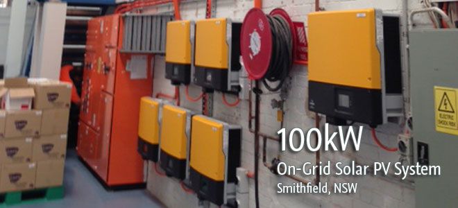100kW Rooftop On-Grid Solar PV System