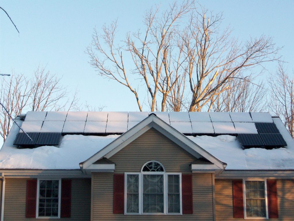 Solar panel performance in cold weather