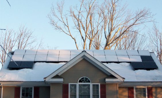 Solar panel performance in cold weather