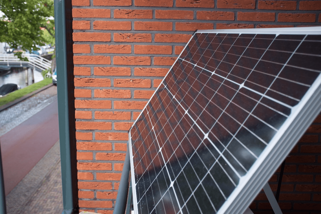 solar panel from my balcony