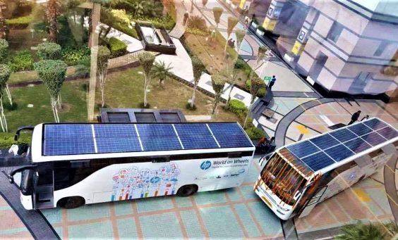 Solar Panels for Bus