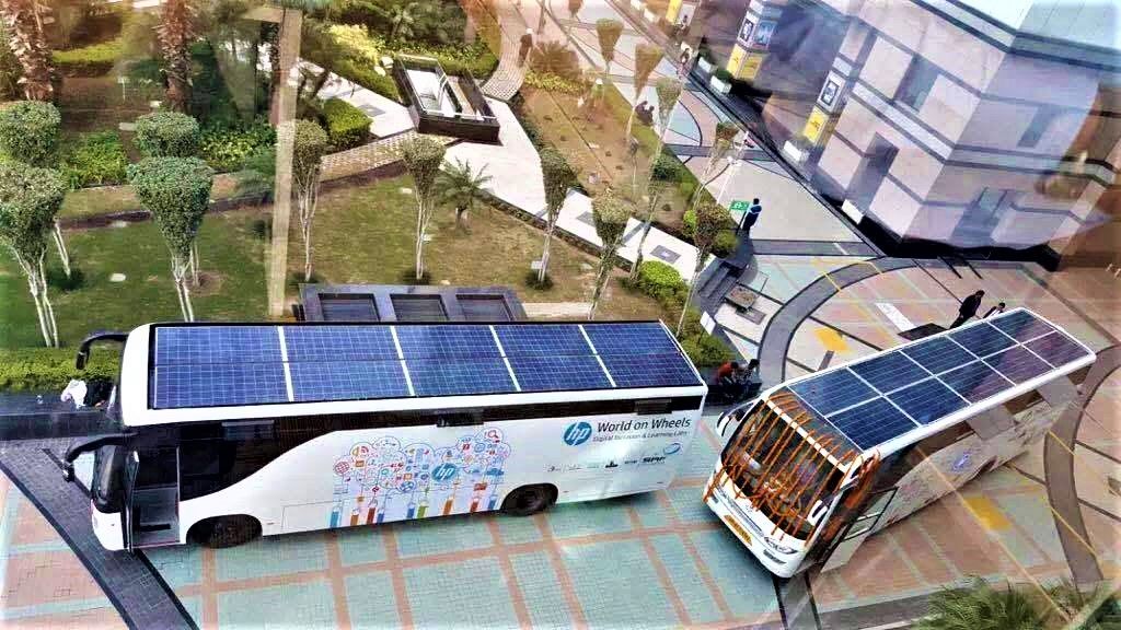 Solar Panels for Bus