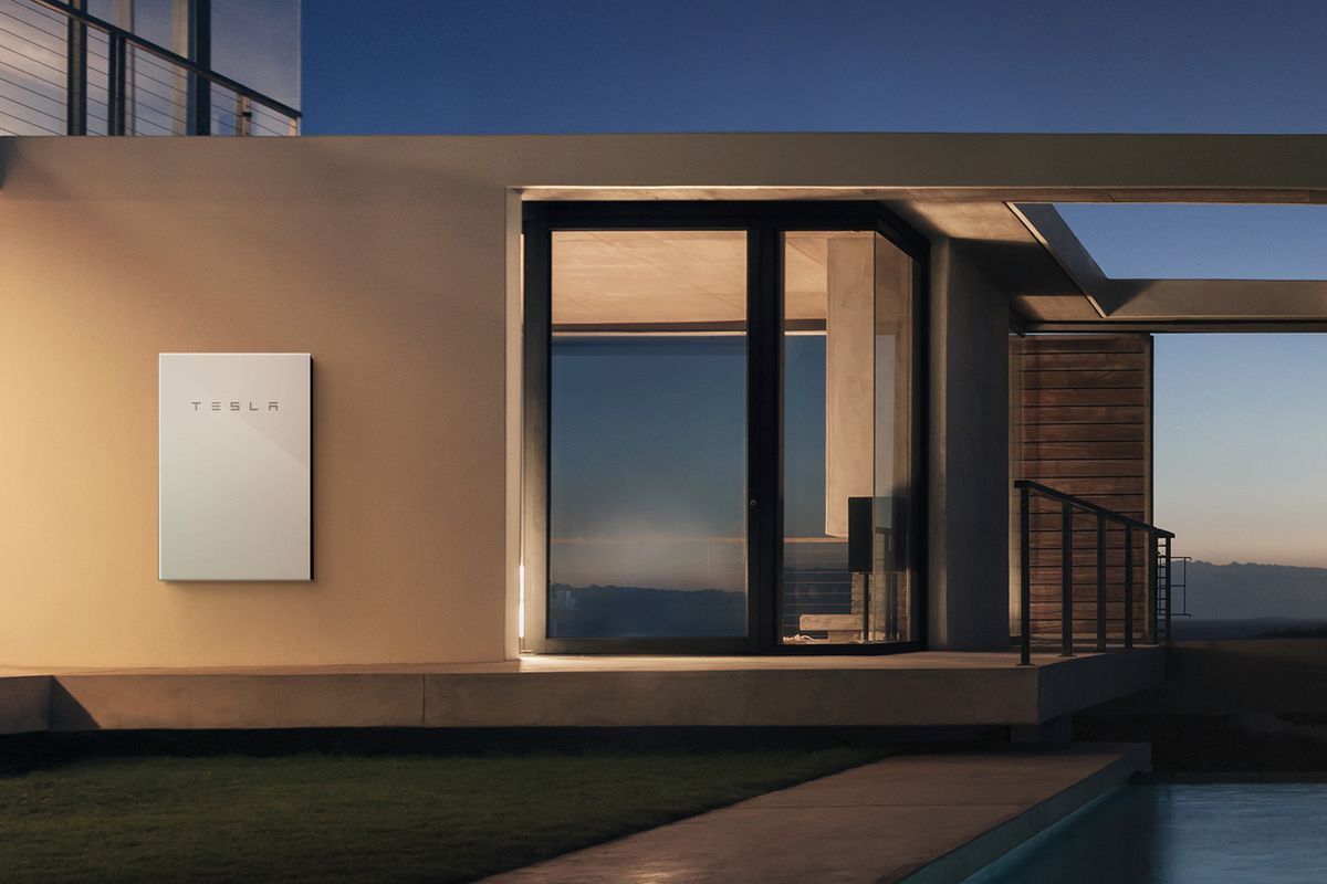 off-grid Solar System with Tesla Powerwall