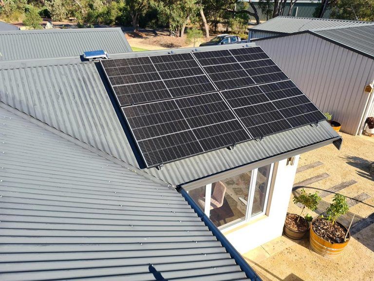 installing rooftop solar panels