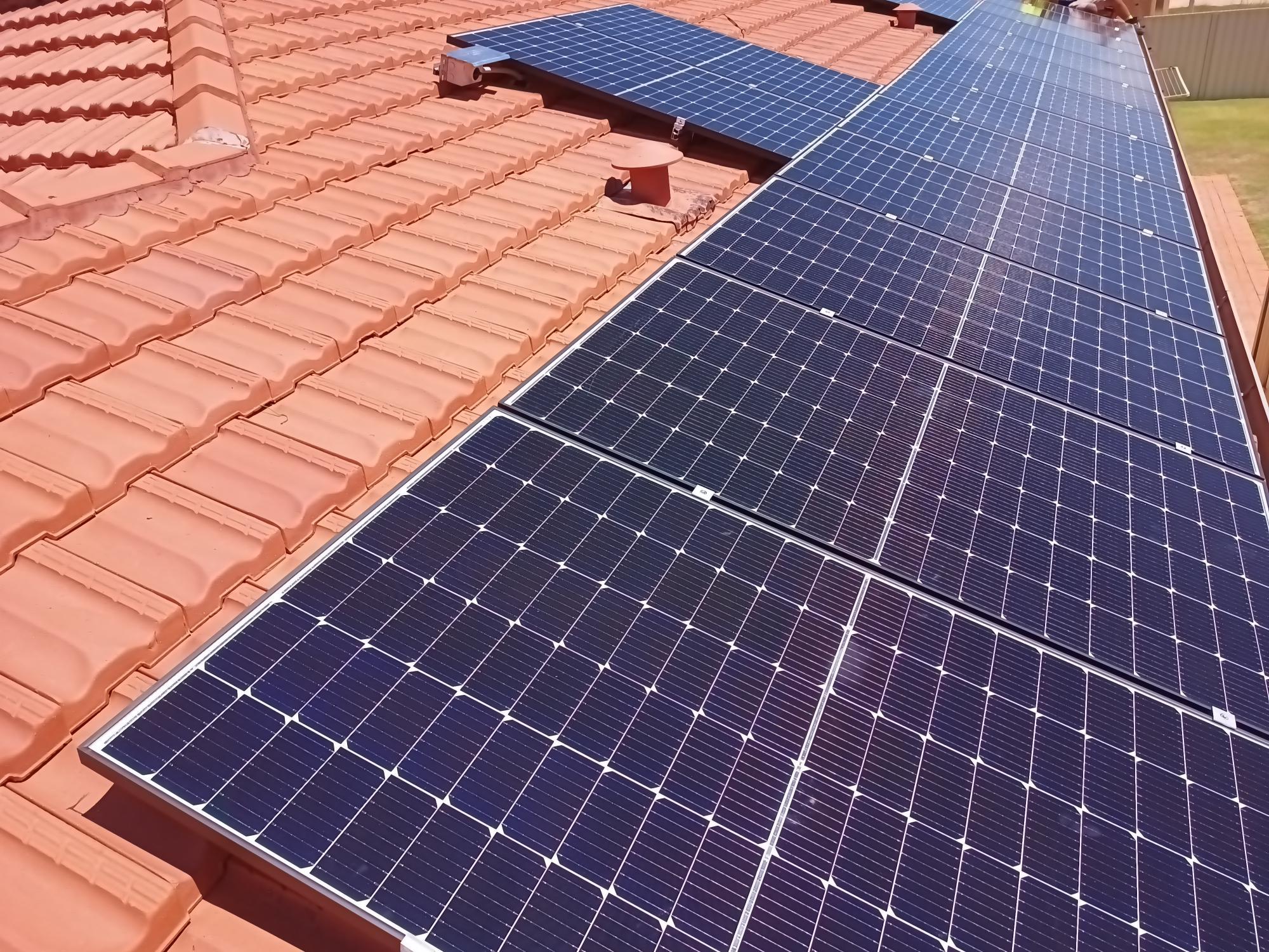 490W JA Solar panels